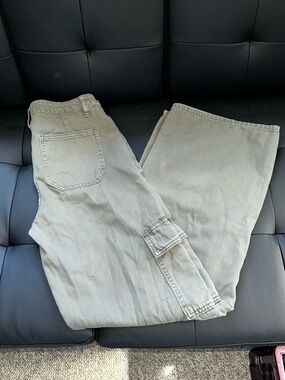 Vick Casual Cargo Pants - Olive Green